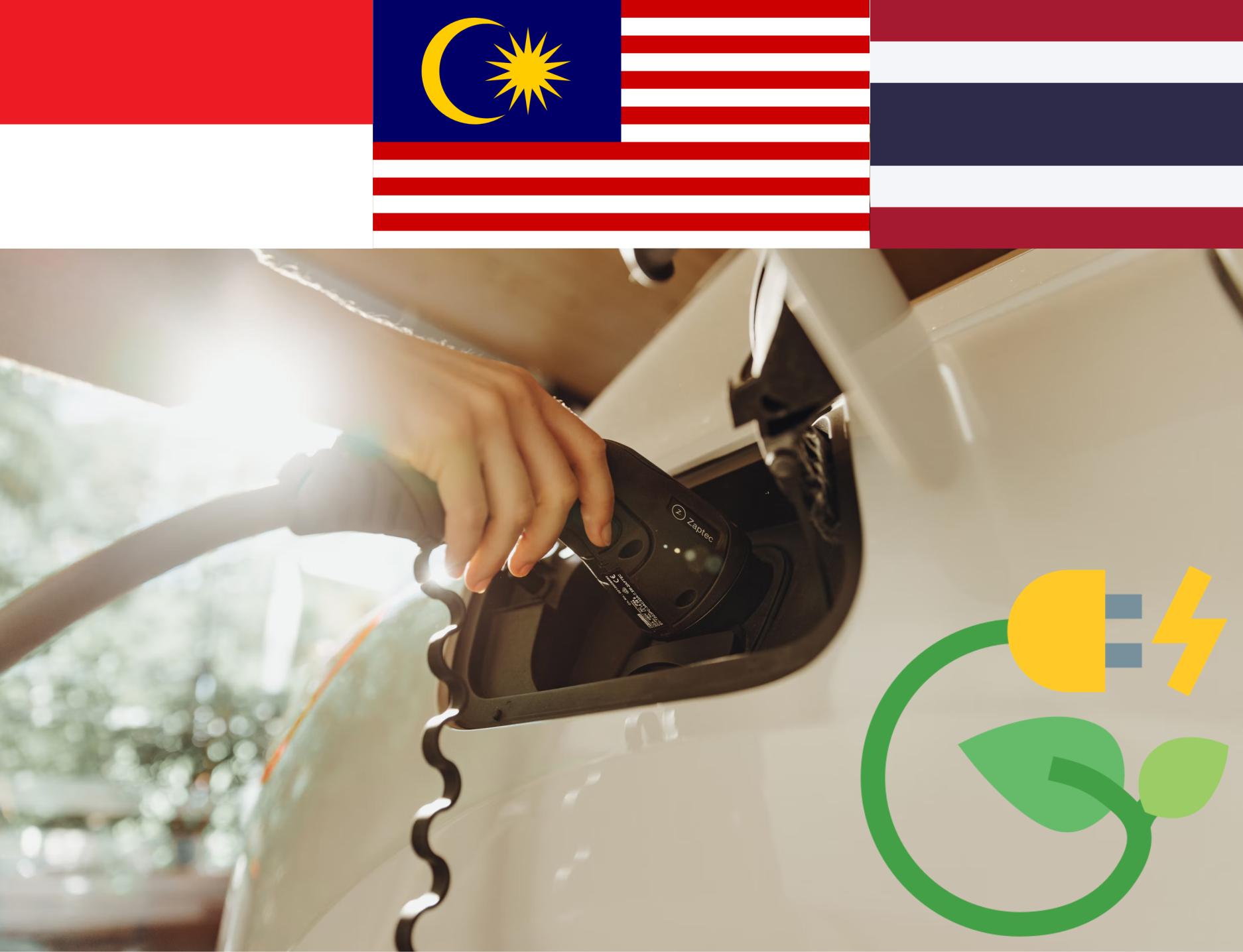 Research Trends of Electric Vehicles (EVs) in Indonesia, Malaysia, and Thailand