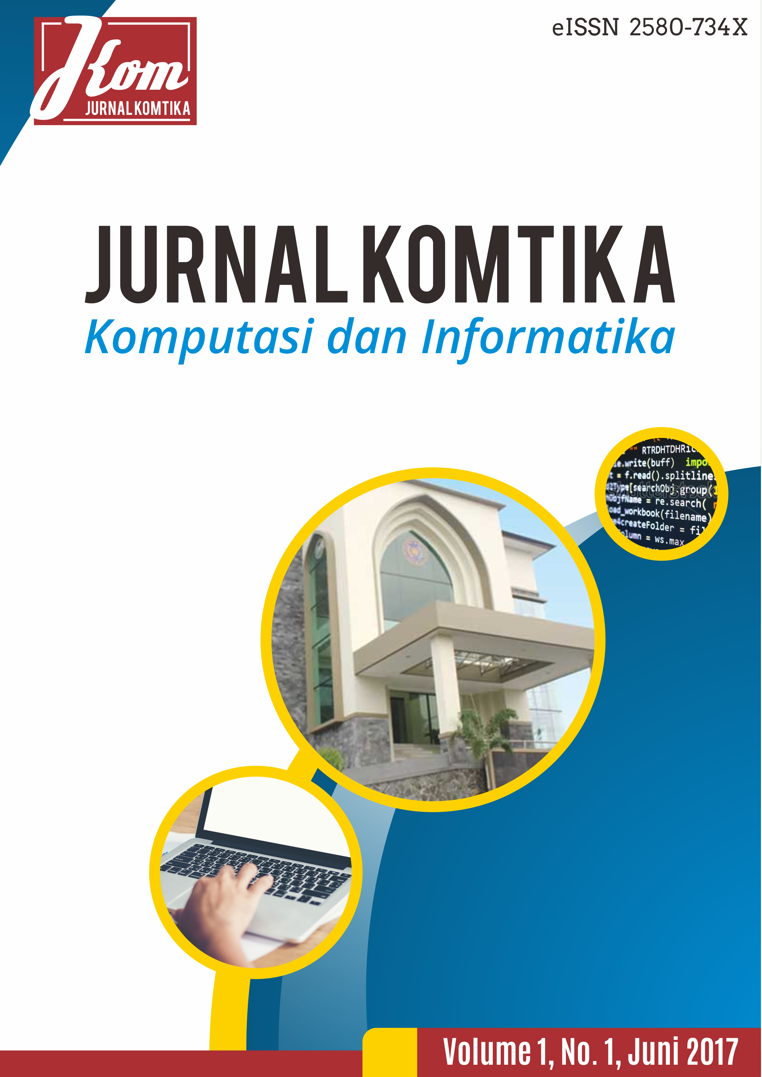 Jurnal KOMTIKA Volume 1 No 1 Tahun 2017